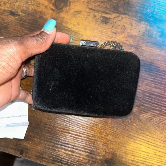 Authentic Giorgio Armani Velvet Clutch - Picture 6 of 9